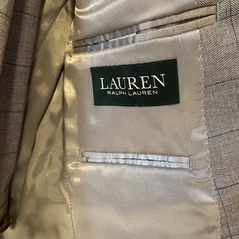 NWT Ralph Lauren Boys Suit Size 12 Grey